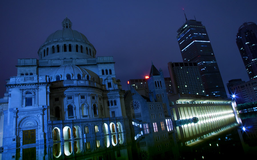 Christian Science Plaza and Prudential Tower, Boston